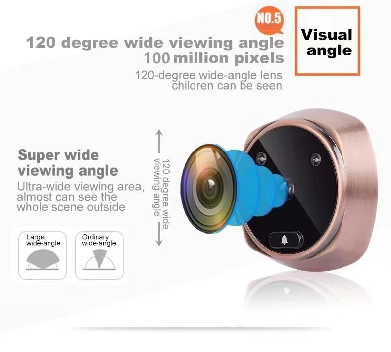 Camera de supraveghere pentru vizorul usii, 2.8 LCD